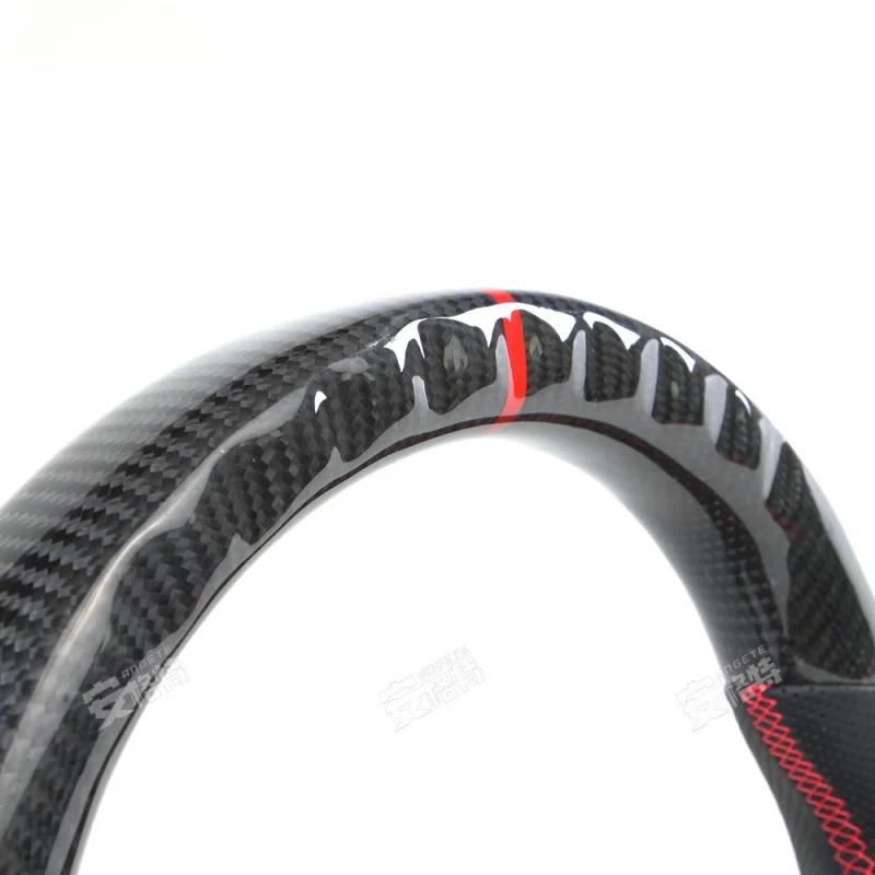 

For Jeep Wrangler (2018-2021) American Spec Carbon Fiber Sport Steering Wheel (Pickup Special, Modified Part)