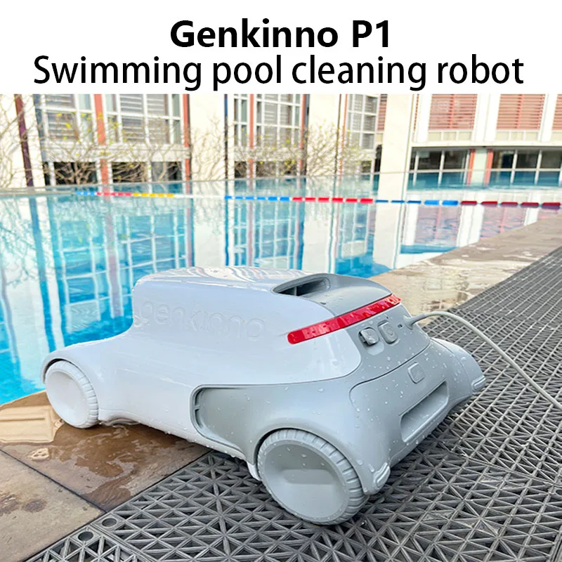 Pool CleanerGenkinno P1 Swimming Cleaning Robot Vacuum  Swimming  Automatic Pool Cleaner Surface