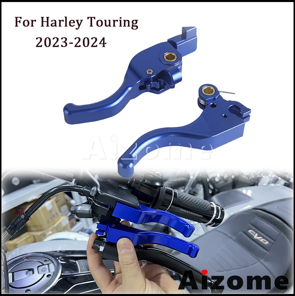 

Aluminum Short Long Brake Clutch Lever For Harley Touring Road Glide FLTRX FLTRXSTSE FLTRXSE Motorcycle Accessories Handle Lever