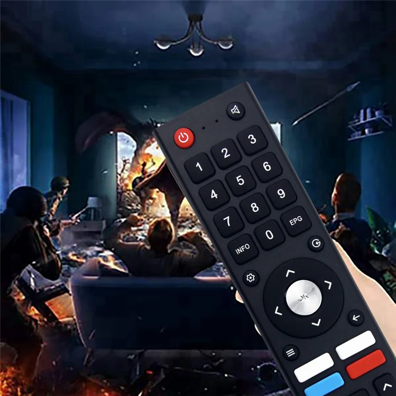 HFES Vervanging Voice Remote Voor CHIQ Smart 4K UHD TV L32H7N L32H7S U43H7AN U43H7L U43H7LX U50H7AN U50H7N U55H7A