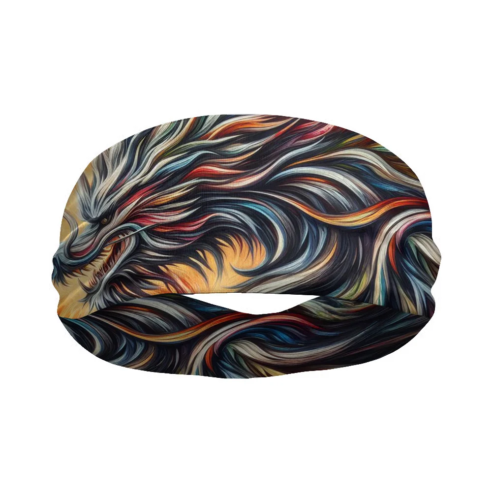 

Абстрактный принт с изображением персонажа в стиле фэнтези, выполненный из мягкого и удобного эластичного дышащего материала. Эта универсальная повязка на голову подходит для любого пола.