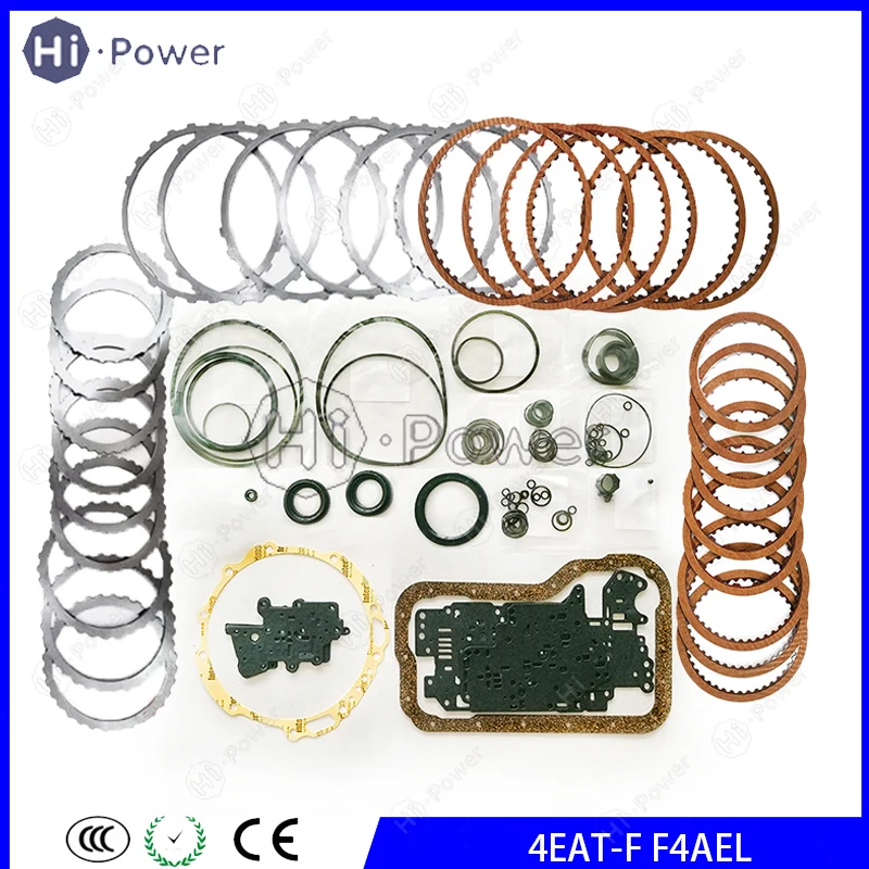 

F4AEL 4EAT-F Automatic Transmission Clutch Master Rebuild Kit Friction Steel Plate For Mazda car Gearbox Disc seal Overhaul Kit