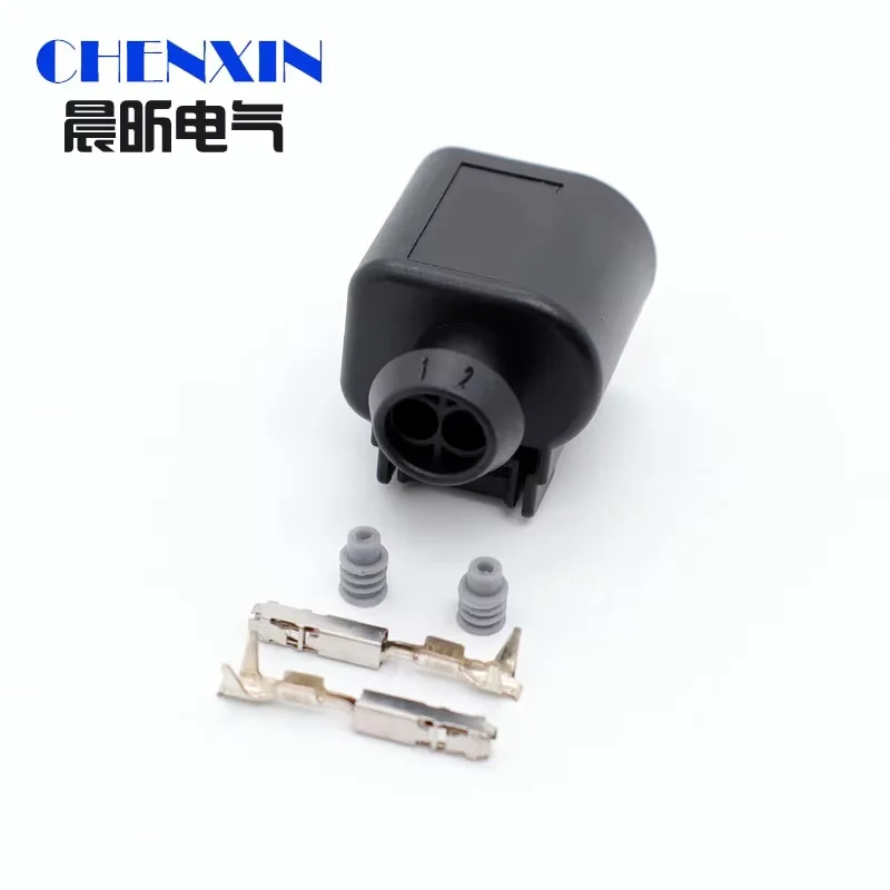 2 Pin Temperature Compressor Sensor Connector Plug 8K0973702D Octavia Seat Toledo 8K0 973 702