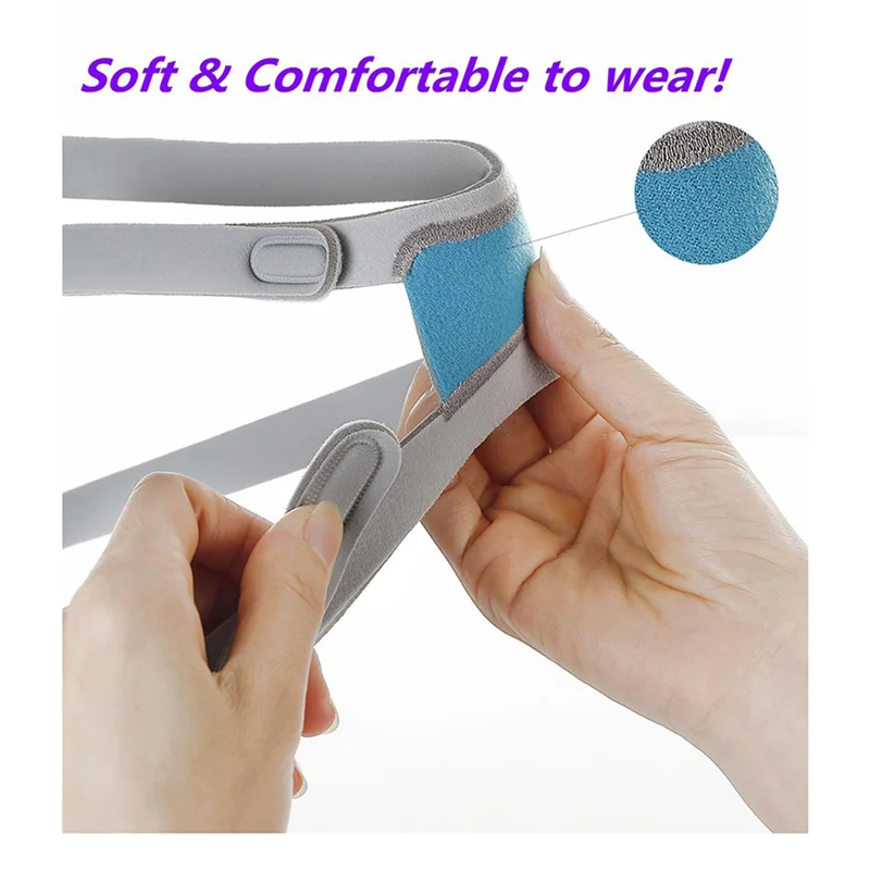 Correa de repuesto para casco A23P 3X con Clips Compatible con Airfit F30I, casco F30I con mayor elasticidad