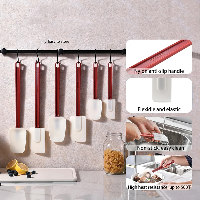 1/2개 실리콘 버터 스크레이퍼 세트 홈 파티 DIY  - Kitchen Baking Torch 리뷰 및 가격