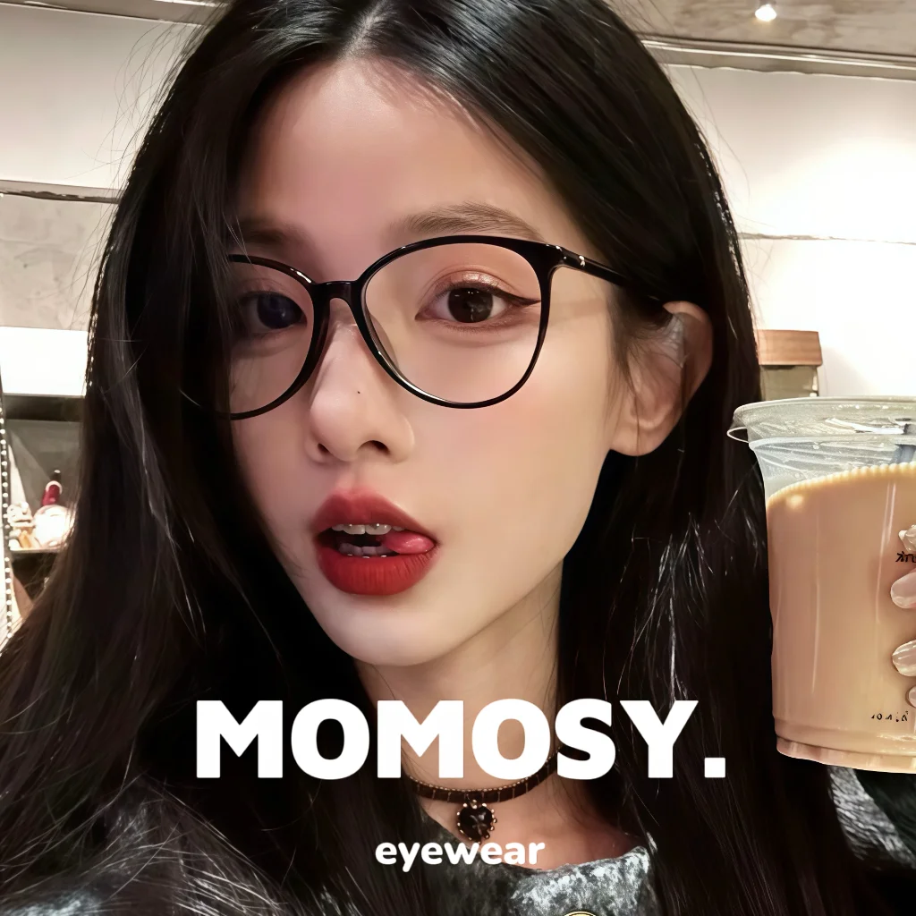 大型フレーム蝶型小顔効果tr90メガネフレームレトロ芸術的韓国風ユニセックス光学眼鏡フレームブルーライトカット