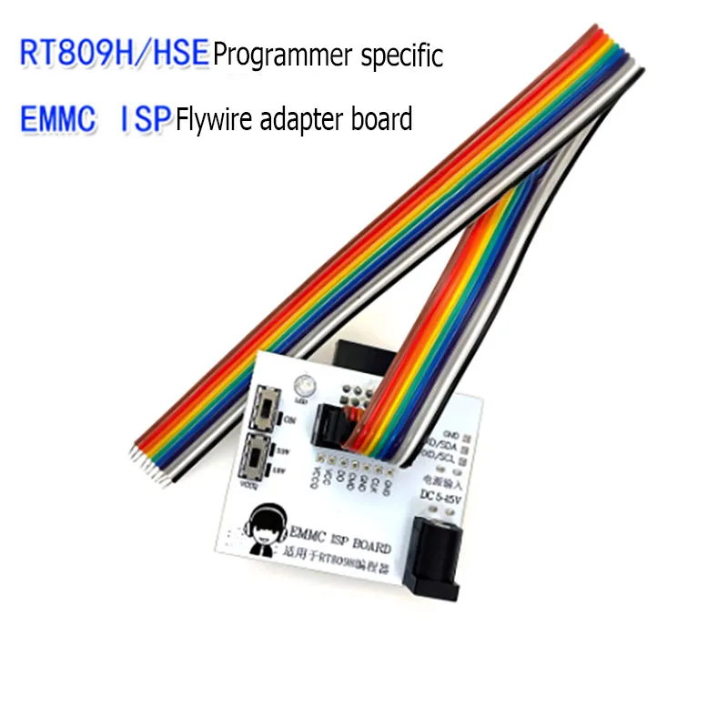 EMMC ISP small board, EMMC fly line online read-write conversion board, EMMC ISP BOARD