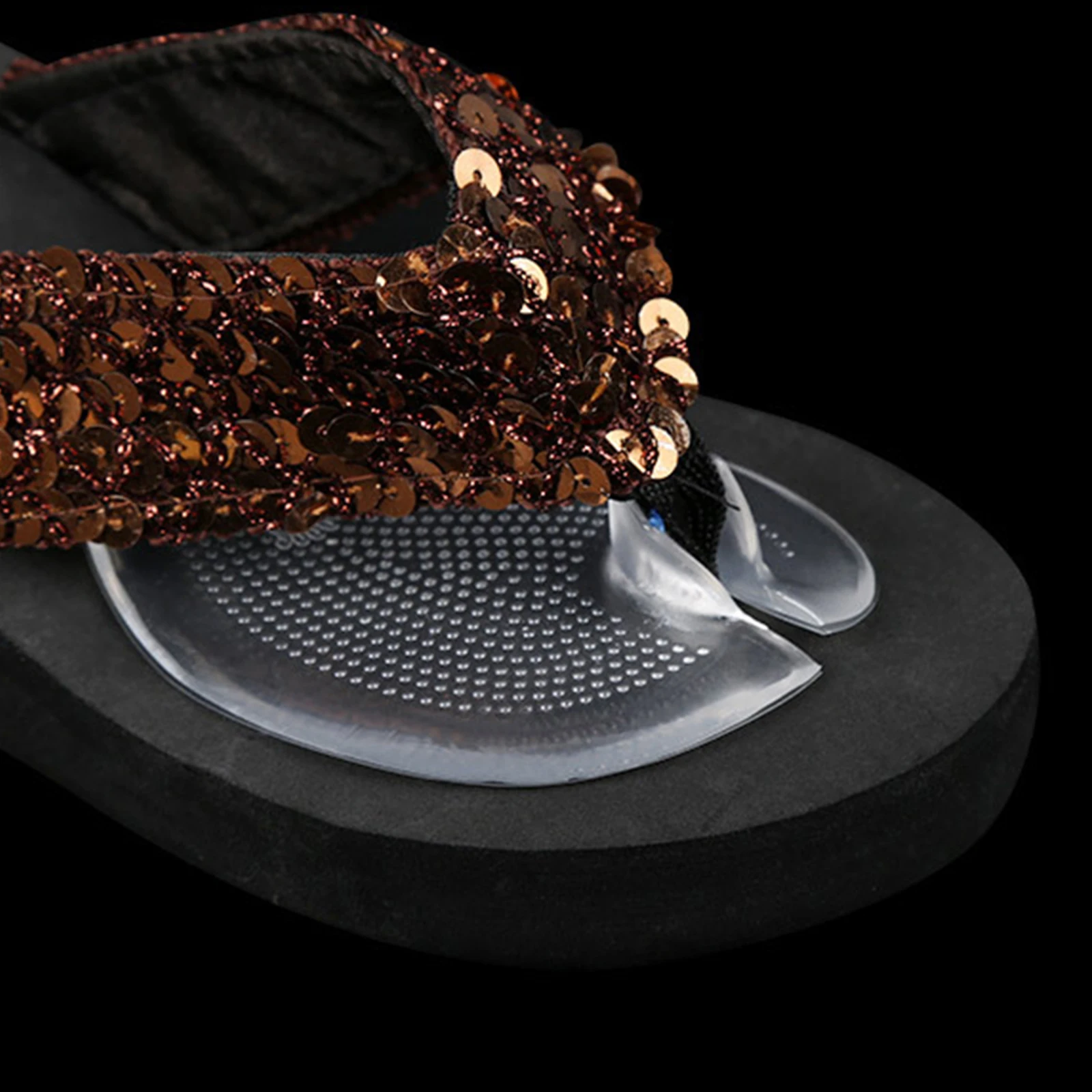 

3 Pair Non Slip Insoles Forefoot Cushion Pads Gel Inserts High Heel Shock Absorbing Pressure Relief Comfortable Flexible