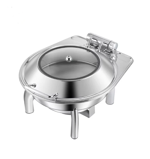 

6L 9L Catering Food Warmer Equipment Commercial Stainless Steel Chafing Dish