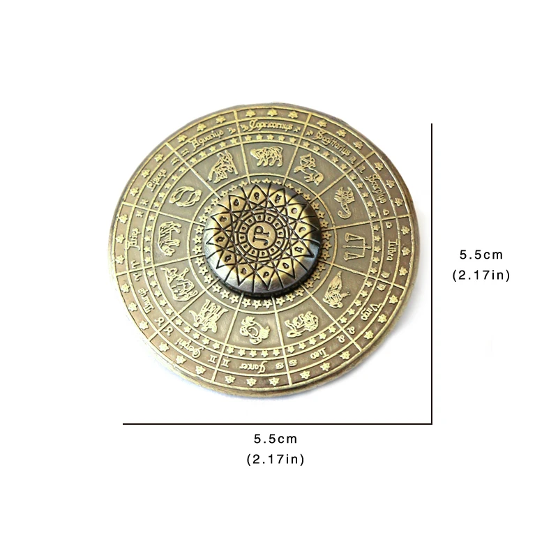 12 Constellation Spinner EDC Gear main Spinner adulte Fidget jouets tdah outil anxiété soulagement du Stress jouets