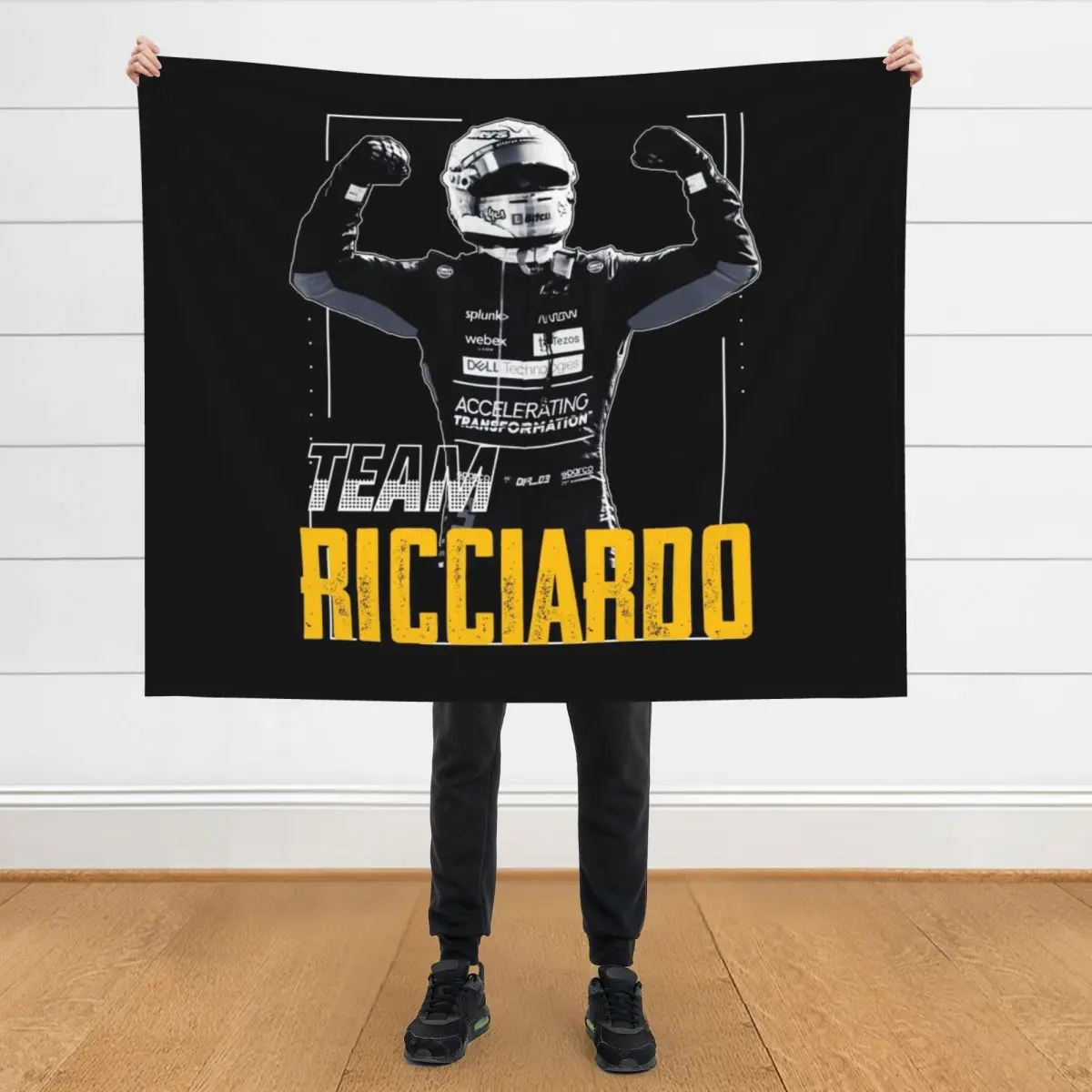 

Ricciardo Helmet Throw Blanket for sofa Luxury St decorative Blankets