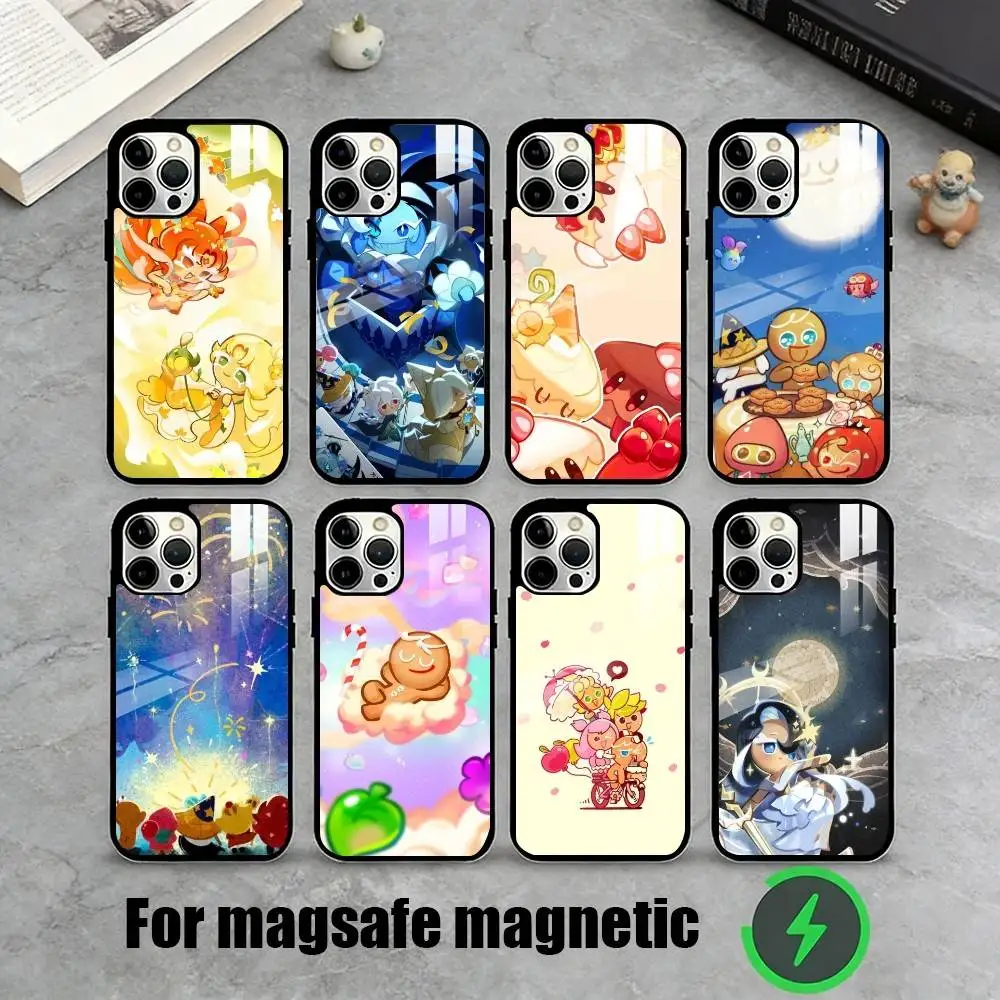 

Cookie Run K-KingdomS Phone Case For iPhone17,16,15,14,13,12,11 Plus,Pro Magnetic with Magsafe Wireless Charging
