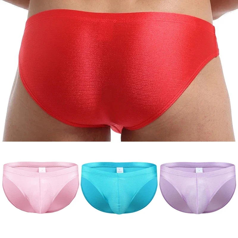 

3 шт., сексуальное дышащее мужское нижнее белье, трусы с U-образной выпуклой сумкой, удобные трусы для мужской нижней одежды и ночного белья