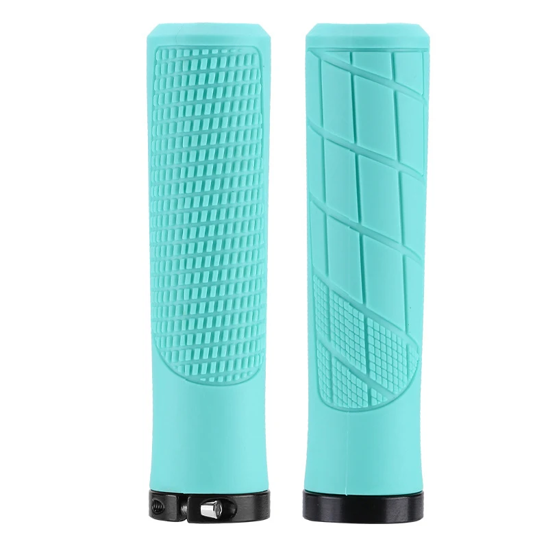 Fiets Grips Rubber Mountainbike Stuur Cover Manchetten Schokdemper Anti Slip Fiets Handvatten Grip MTB Manchetten Fiets Handvat Vuist Deel