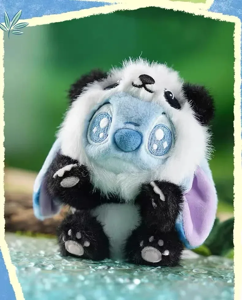 Oryginalne figurki Stitch Animal Party Series Blind Box Kawaii Plush Pendant Mystery Box Anime Figure Decora Collection Prezenty urodzinowe dla dzieci