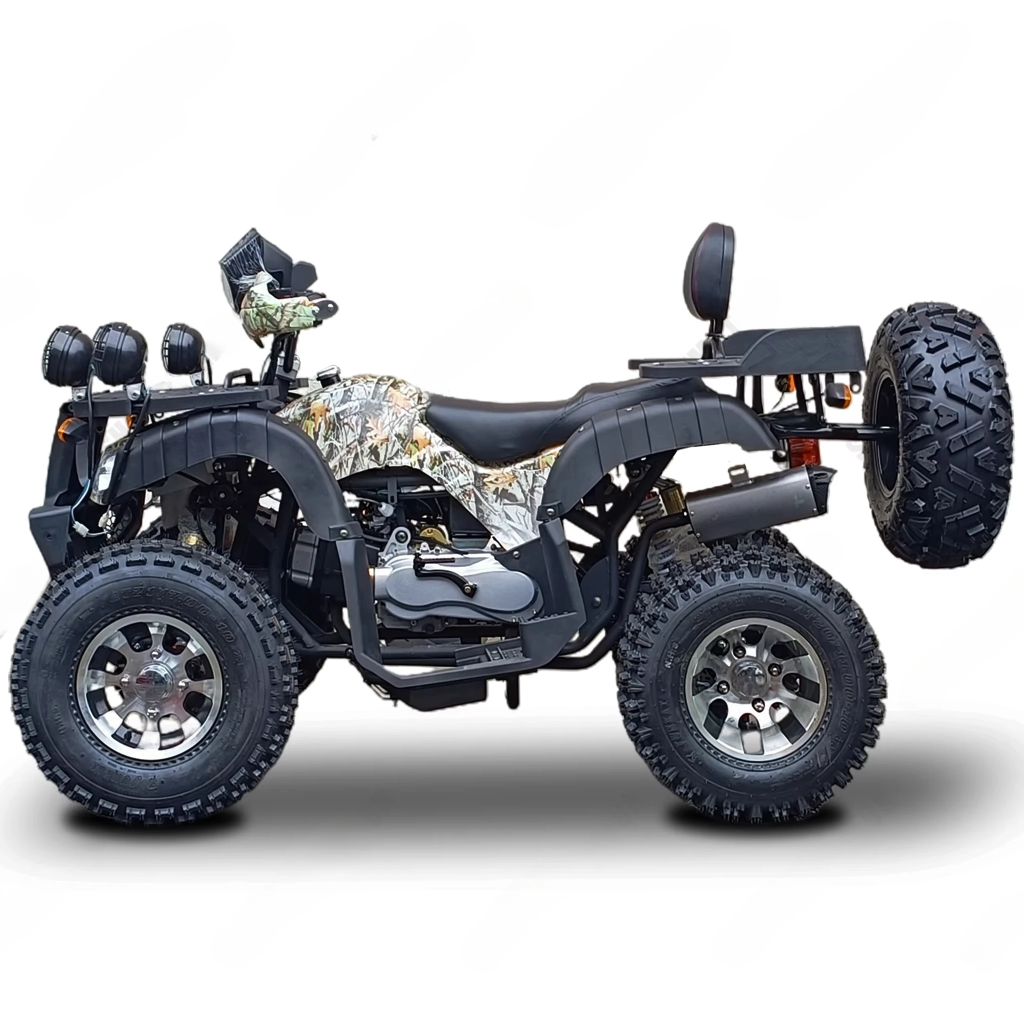 200CC refrigerado a ar monocilíndrico quad off-road bicicleta elétrica ATV para adultos 80 km/h velocidade máxima