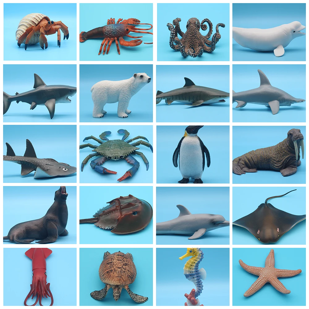 Aquarium Marine World - Sea Life Underwater World PVC Action