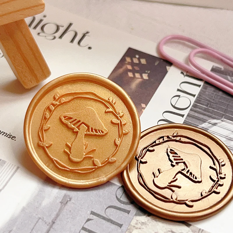 Copper Wax Seal Stamp Magic Sealing Wax Stamp Wedding Invitations Christmas Thanksgiving Gift Decorative souvenirs wholesale