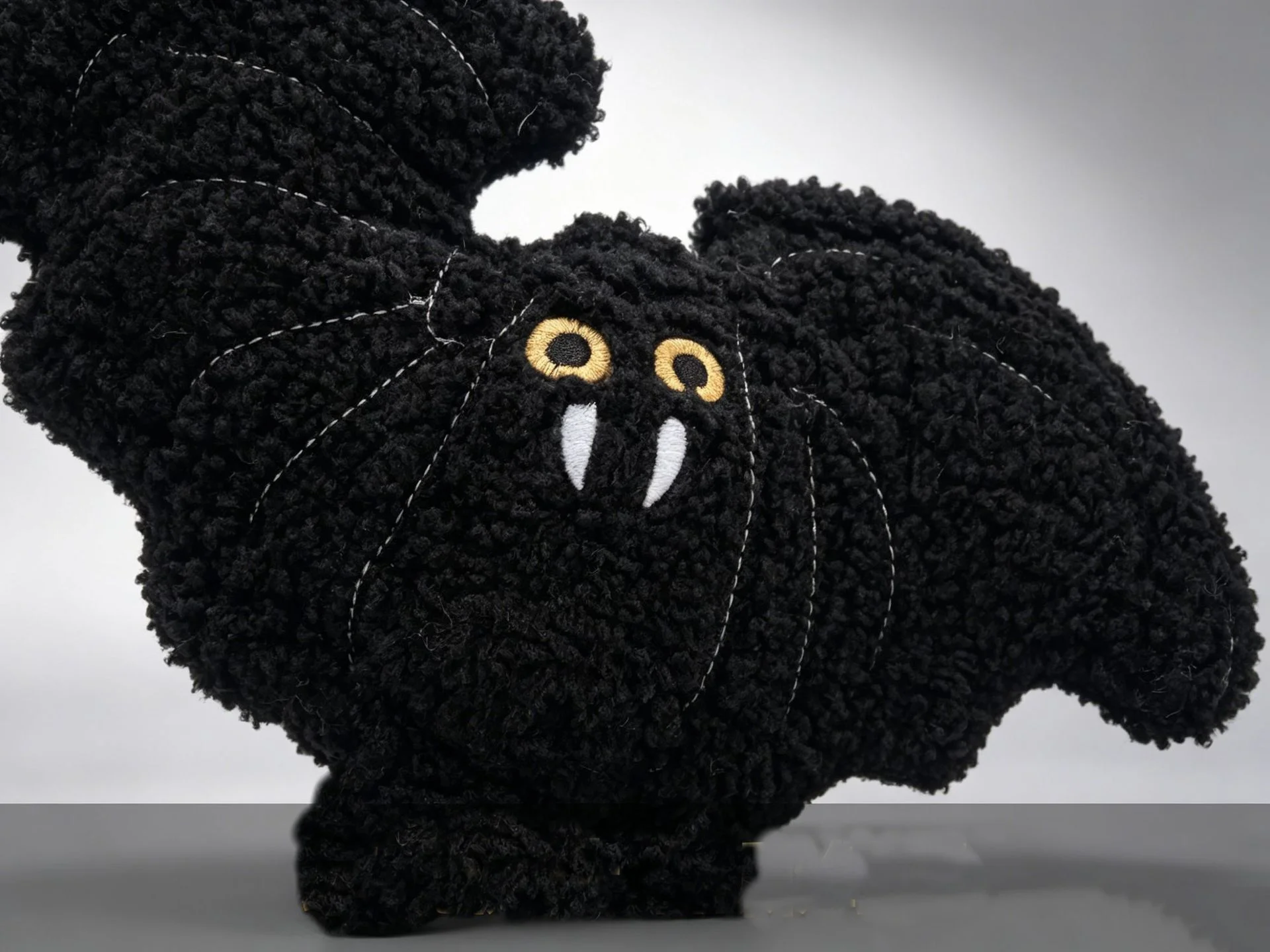New【In Stock】Nightcap Night Elf Wizard Cat Plush Doll Demon Bat Plush Toy Kawaii Ornament Collection Halloween Gift For Friends