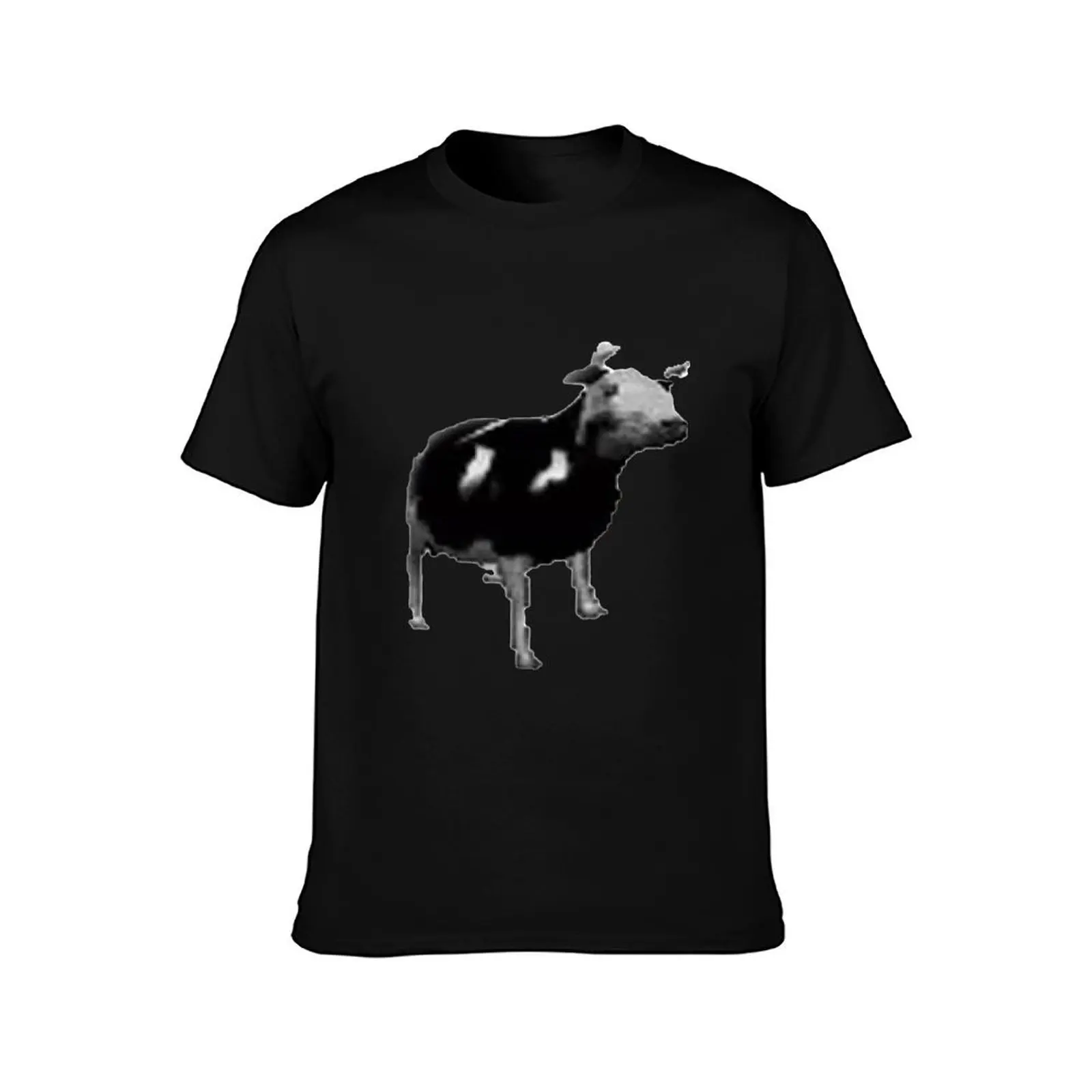 polish cow dancin T-Shirt Summer Casual Cotton Tee Oversized Streetwear Tops Vintage Graphic Print Loose Fit Short Sleeve