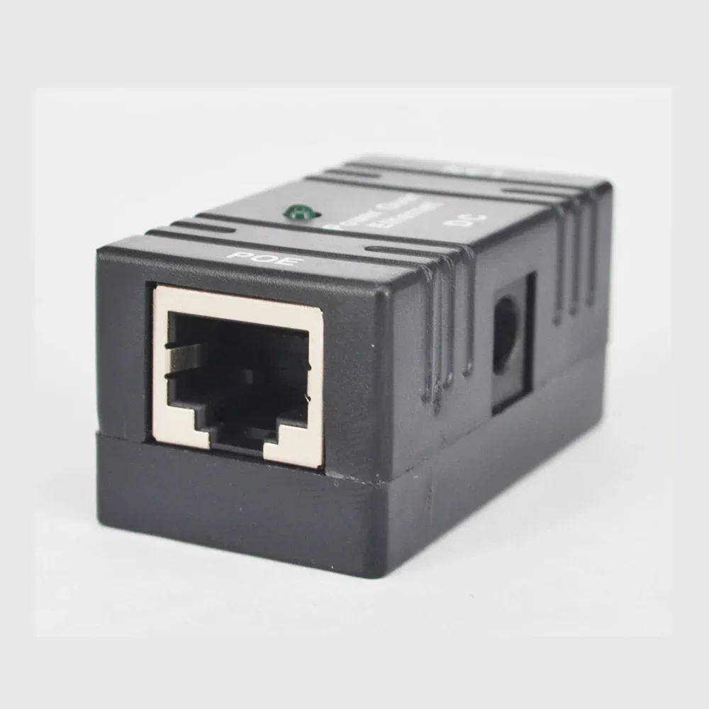 السلبي تيار مستمر الطاقة عبر إيثرنت RJ45 10/100mbp محول تركيب على الحائط لشبكة LAN الأمن كاميرا IP POE الفاصل حاقن