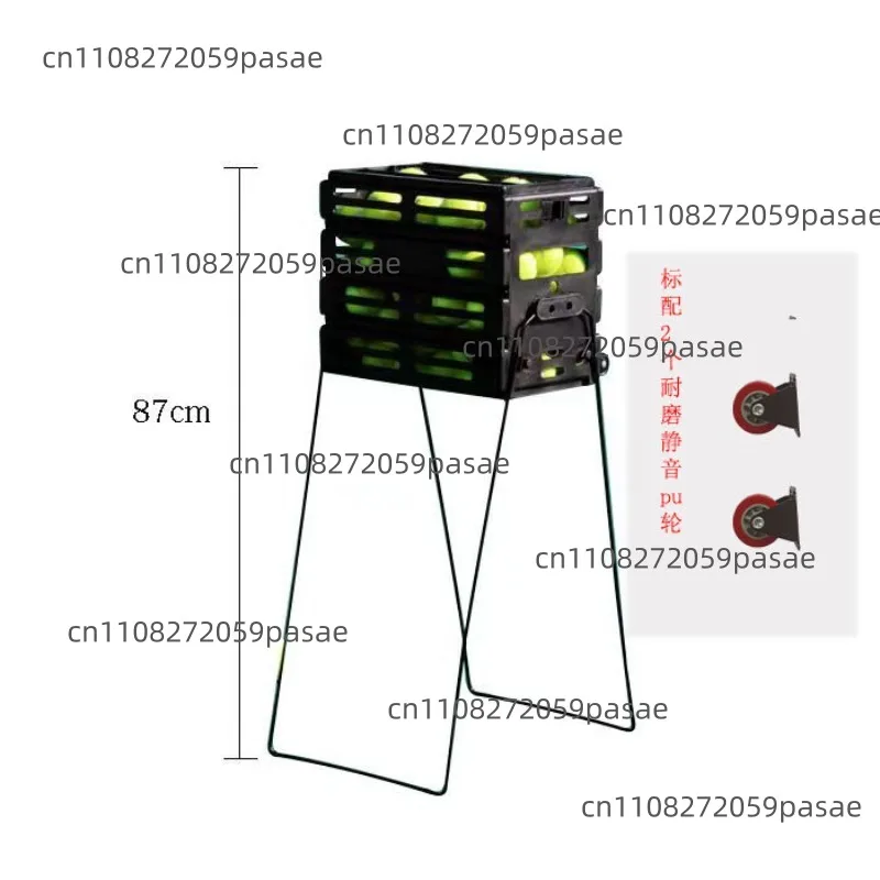 

Многофункциональная корзина для теннисных мячей/устройство для сбора мячей/корзина для сбора мячей на колесах, усиленная нейлоновая, устойчивая к падениям