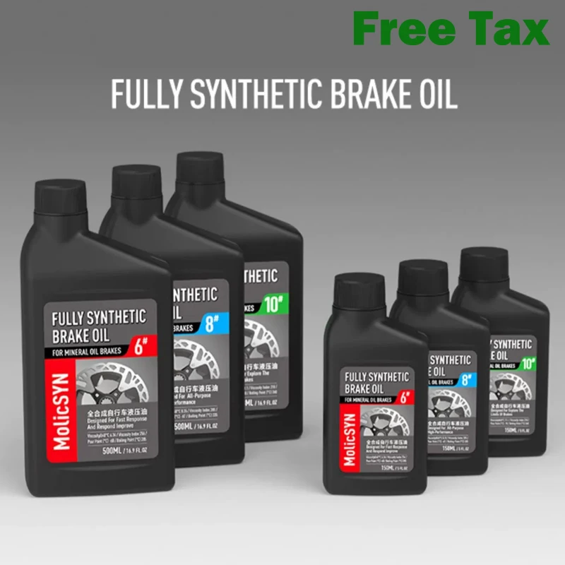 All-synthetic brake oil for mountain bike, road MTB , mineral oil hydraulic system, lubricating oil.