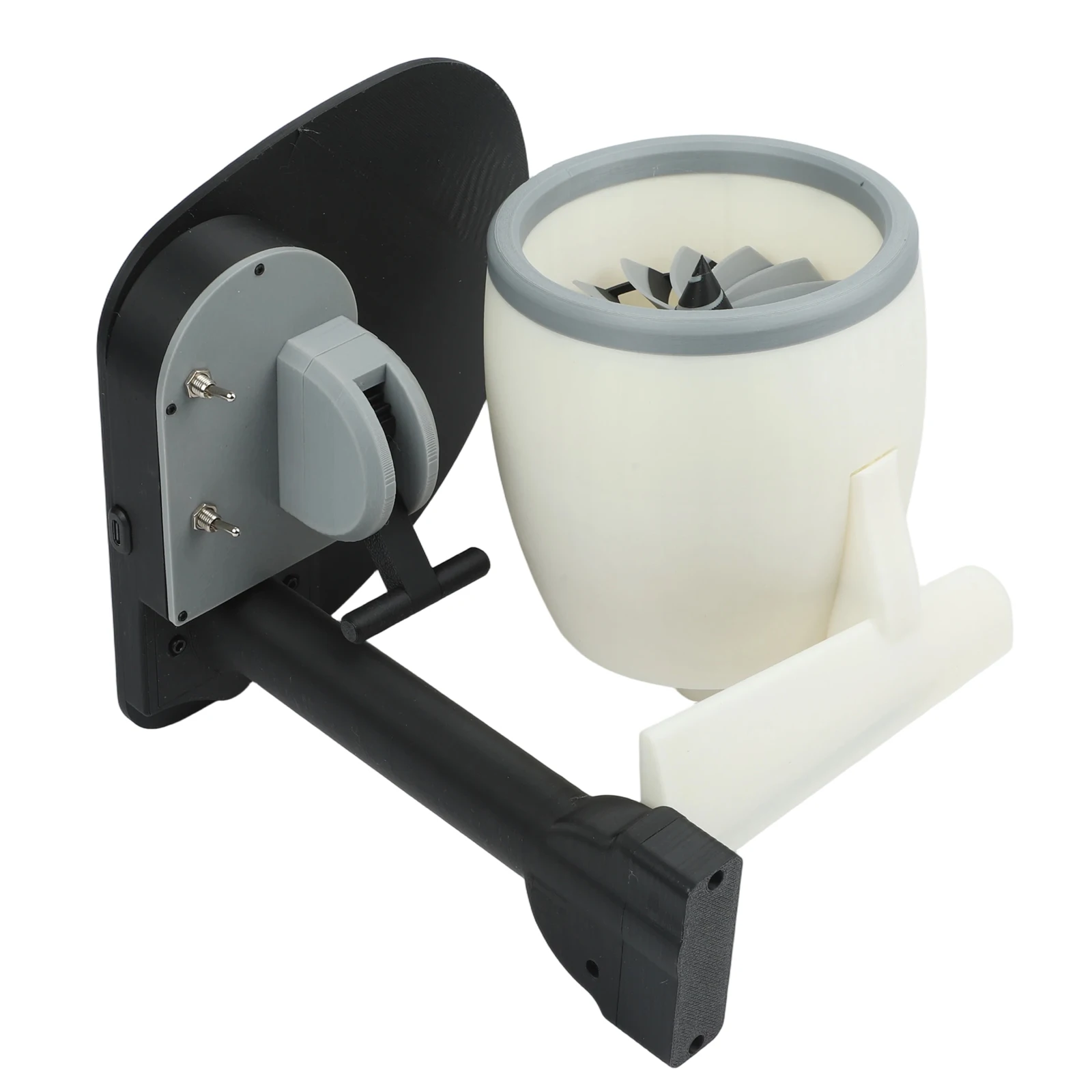 Desktop Humidifier USB Humidifier Fan Desk Use Bedside Table Plastic And Metal Construction For Laptop USB Port