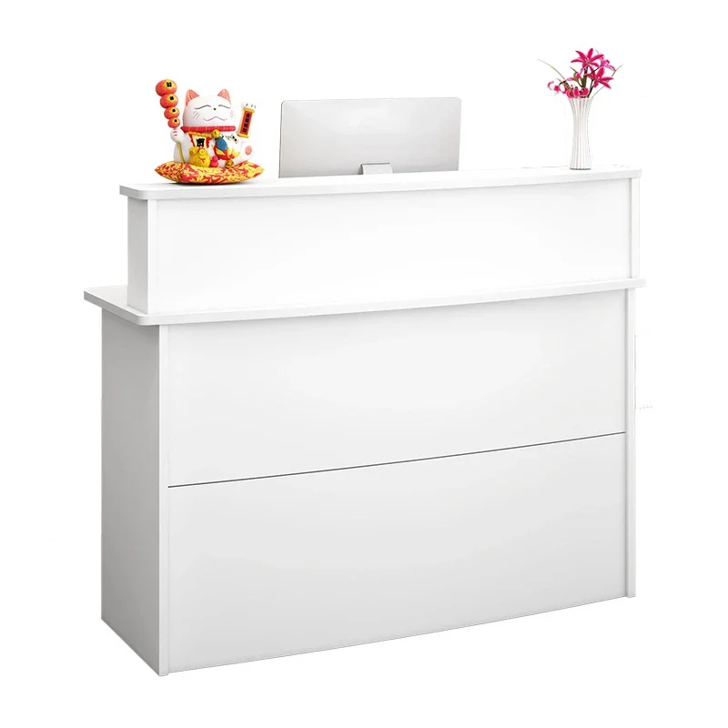 Modern Commercial Cashier Counter - Small Simple Design for Shops & Beauty Salons