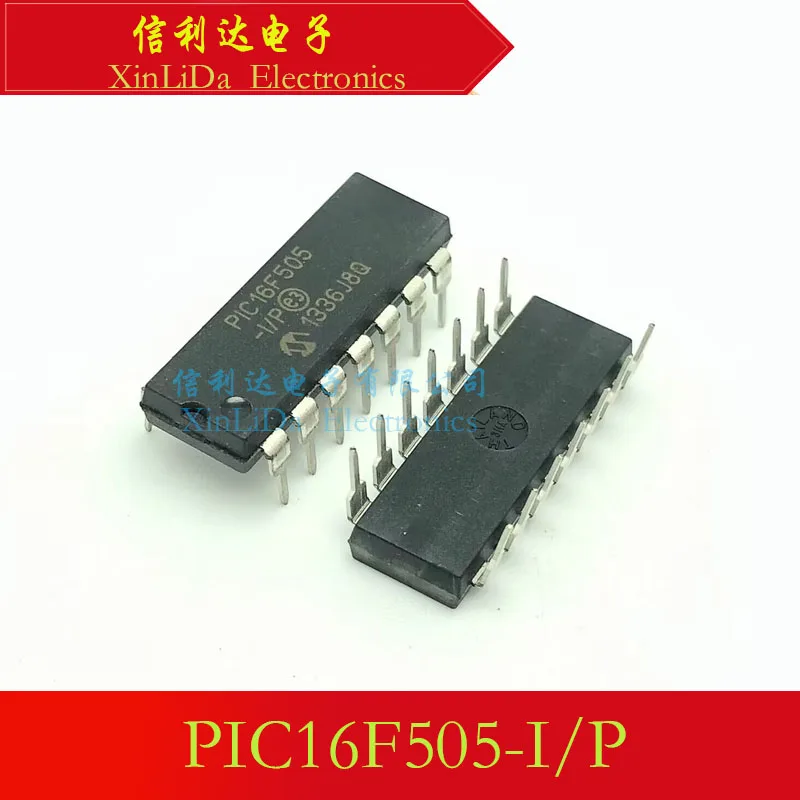 PIC16F505-I/P PIC16F505 DIP14 Embedded processor New and original