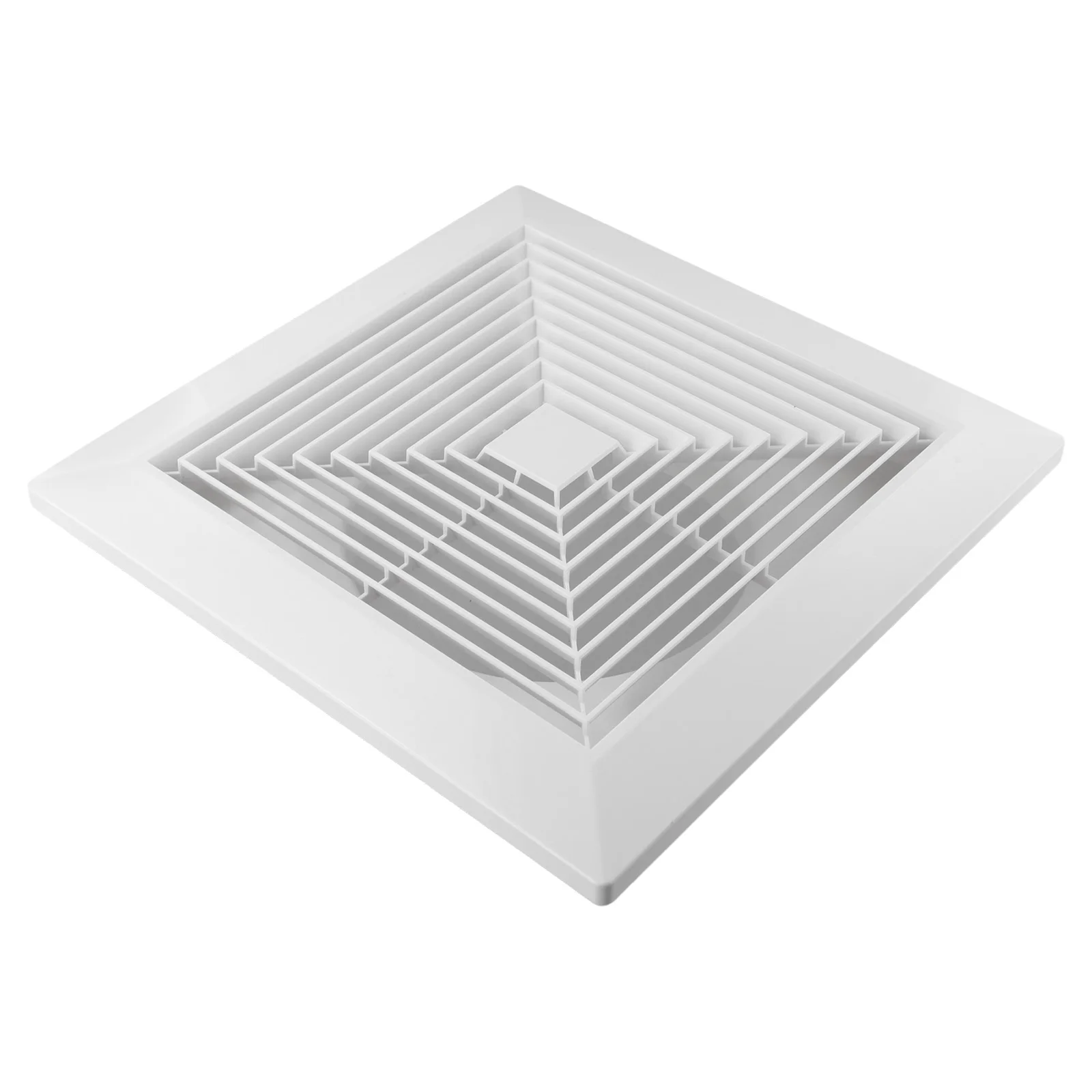 Air Vent Outlet ABS Square Ventilation Diffuser For Air Conditioner Snap-In Spring Panel Ventilation Hood Exhaust Air Vent Cover