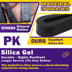 Deadsener Sound Sound Schock Schock bei Citroen, Türschlossschuser, Dämpfung von Deading, Citroen C3, C4, C5, DS3, DS4, DS5, DS6, C1, C2, C6, C8, Berling, C2, Pces 4 6 Hauptverkäufe Cumpelier Citroen C3 - №5