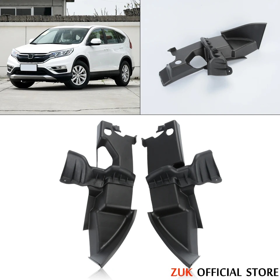 ZUK For HONDA CRV CR-V RM1 RM2 RM3 RM4 2012 2013 2014 2015 2016 Car Front Fender Garnish 74206-T0A-A00 74207-T0A-A00