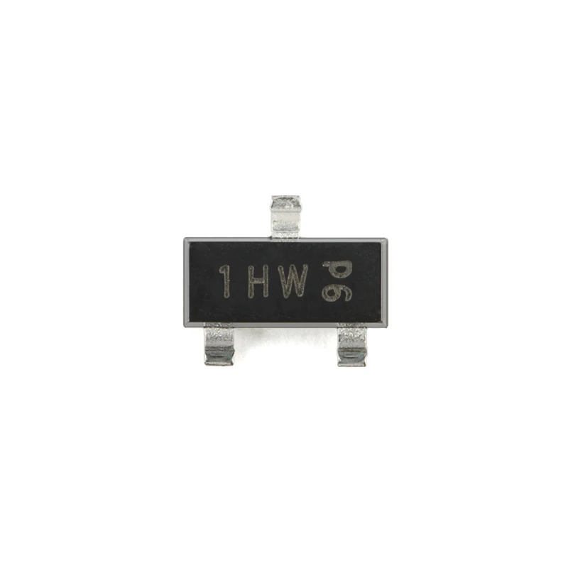 1000PCS BC847 1FW 1GW 1HW 1EW New Original TO-236AB Bipolar Transistors SOT23 BJT  SMT Transistor