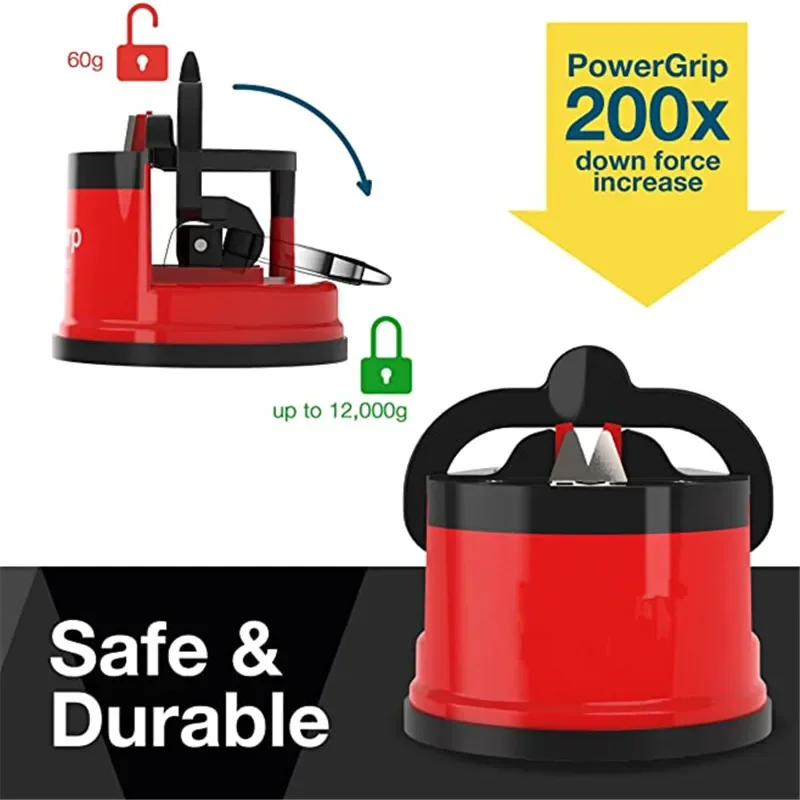 Knife Sharpener Sharpening Tool Easy and Safe To Sharpens Kitchen Chef Knives Damascus Knives Sharpener Suction