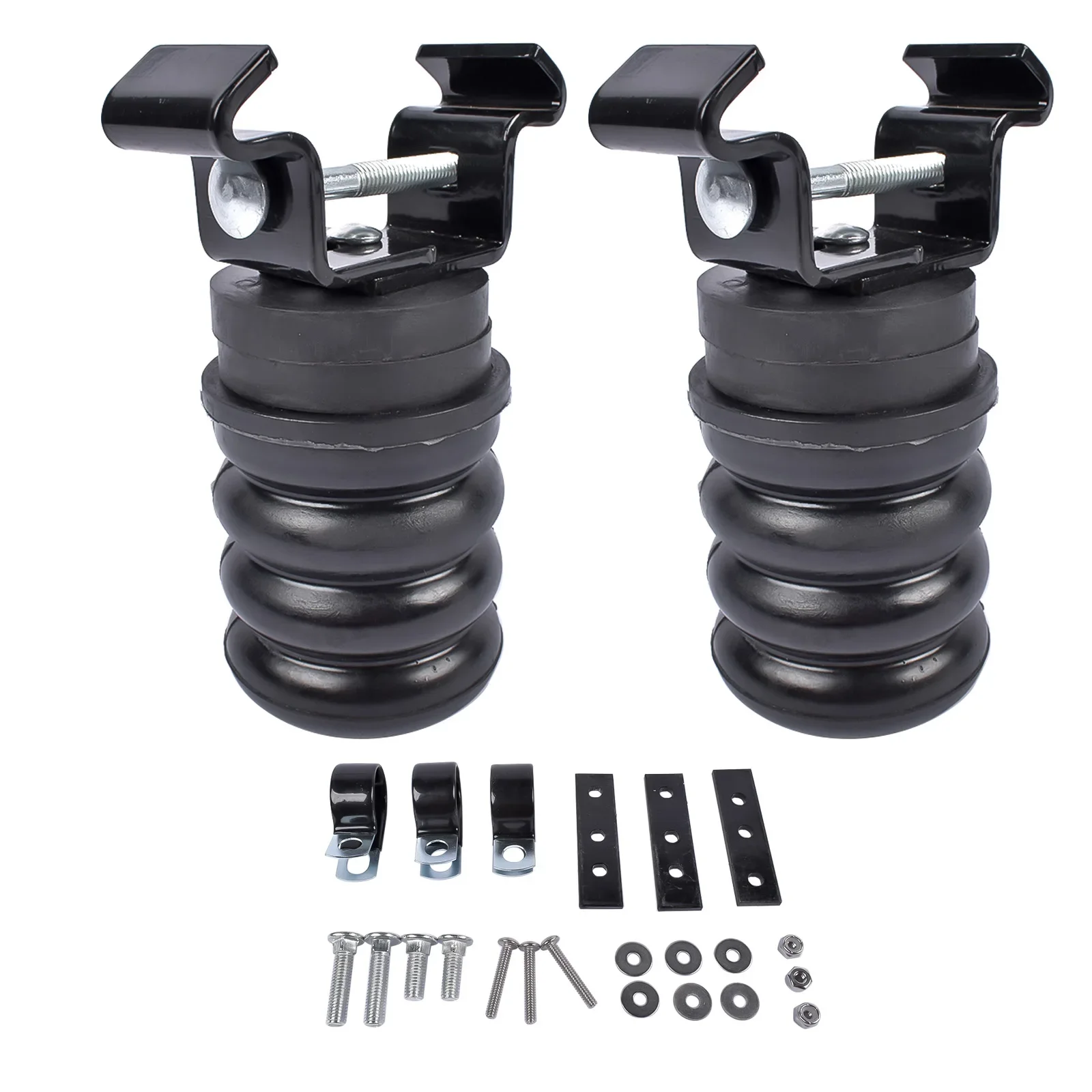 AP01 2X Rear Black Trailer Helper Springs for Trailer Axle GAWR 5000-8500 TSS-107-47