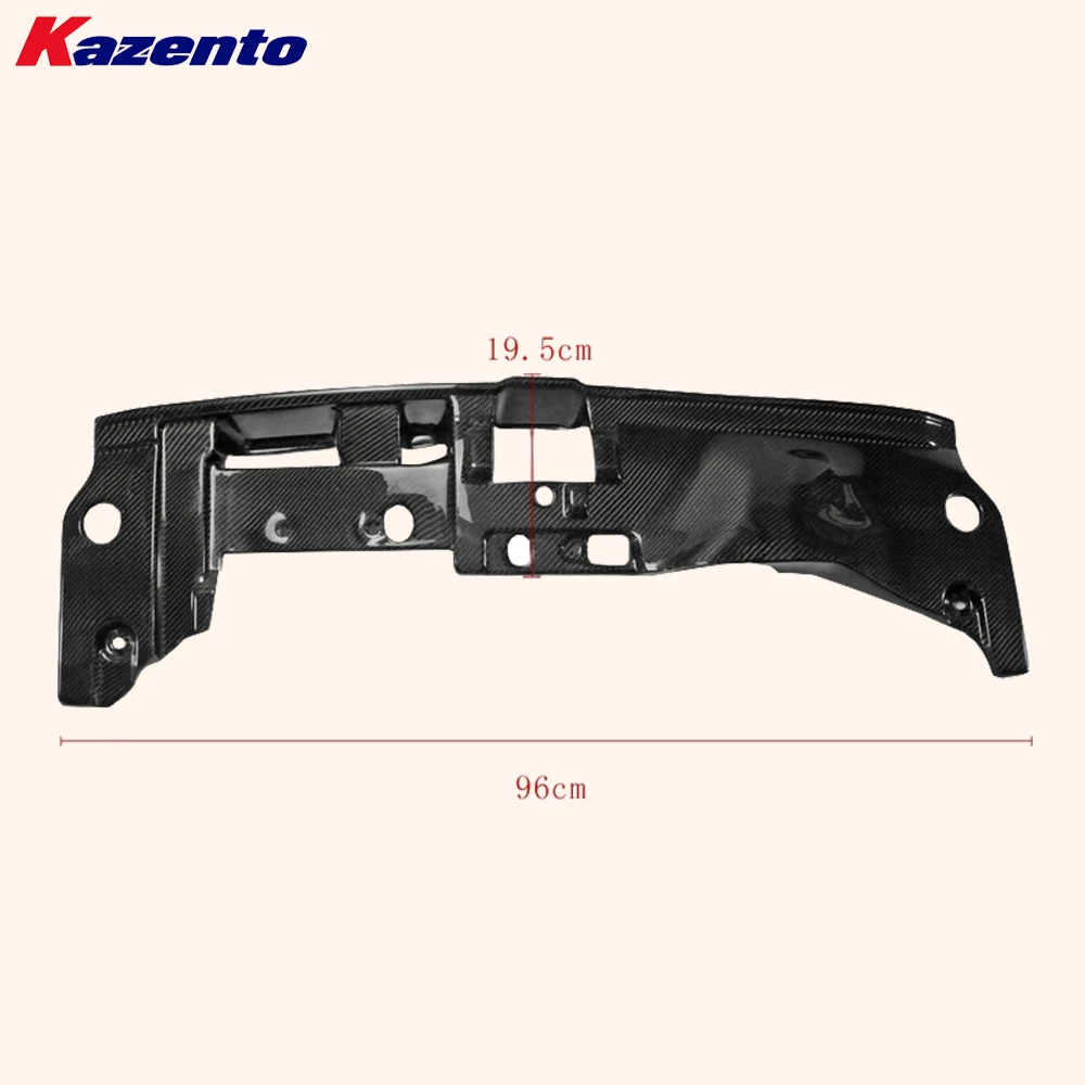 For Mitsubishi Evolution X EVO 10 CZ4A 07-16 Carbon Fiber OE Cooling Slam Panel view 4