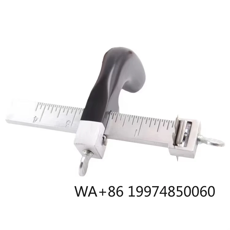 

Aluminum Alloy Leather Hand Cutting Tool Strip 3 Blades Strap Leather Belt Cutter for DIY Leather Work
