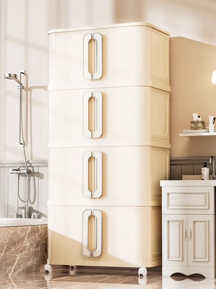 plastic-storage-box-home-clothes-quilts-storage-cabinet-living-room-toy-snacks-organizer-box-dachun-8877-luxury-style-universal