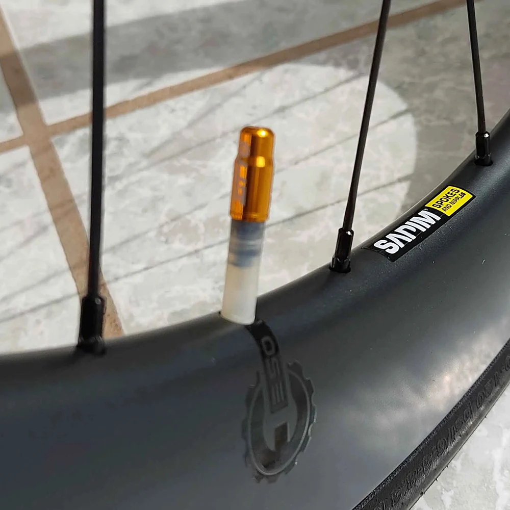 MTB Mountainbike Presta-Ventilkappen F/V-Schutz für Rennrad Französischer Reifen F/V-Innenschlauch Staubschutzabdeckung – Detail 2