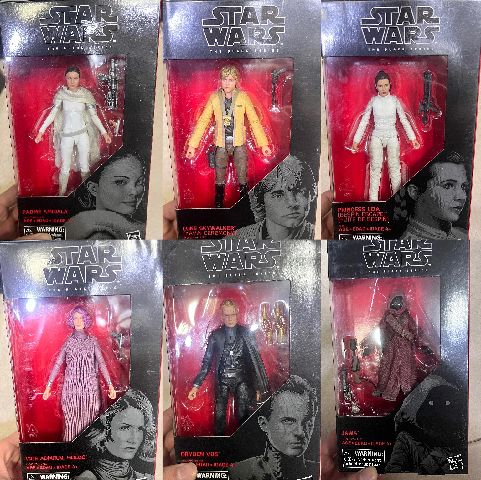 Экшн-фигурки из серии «Звездные войны», 6 дюймов