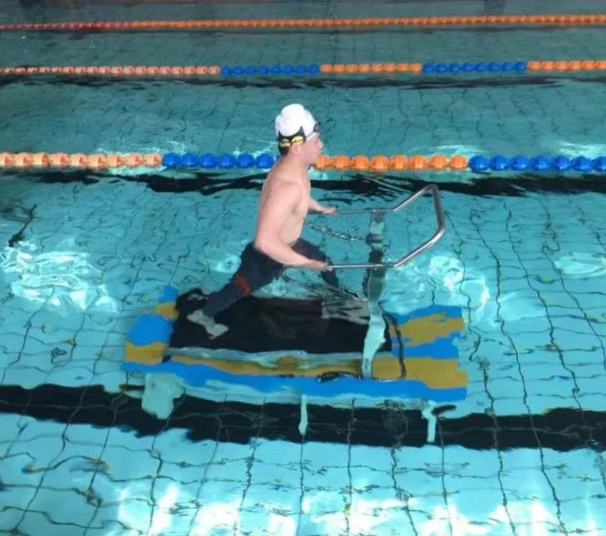 Cinta de correr acuática para piscina, equipo de gimnasio Popular