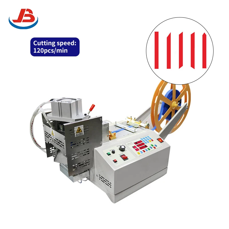 JB-FS500 Multifunctional Automatic Cold & Electric Heating Tape Cutting Machine with PVC 49x43x47cm