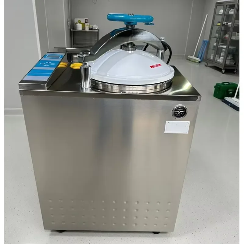 Laboratory Sterilizer Pulse Vacuum Steam Sterilizer Vertical Autoclave 100 Liter 75 Liter 50 Liter