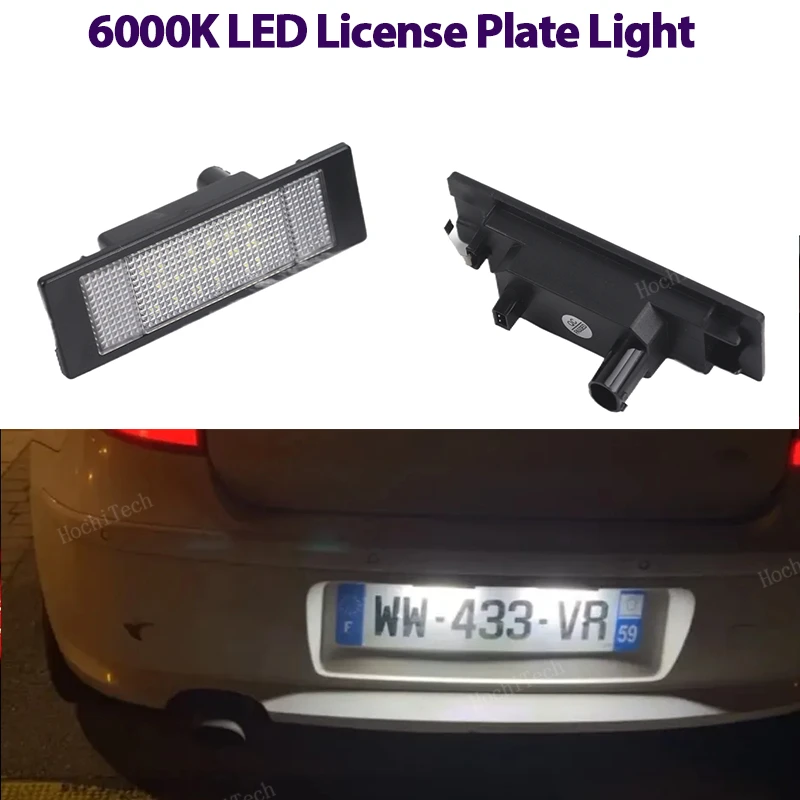 12V LED Car License Number Plate Light Lamp No Error For BMW E81 E87 F21 E63 E64 F06 F12 F13 M6 Z4 E85 E86 E89 Mini Cooper