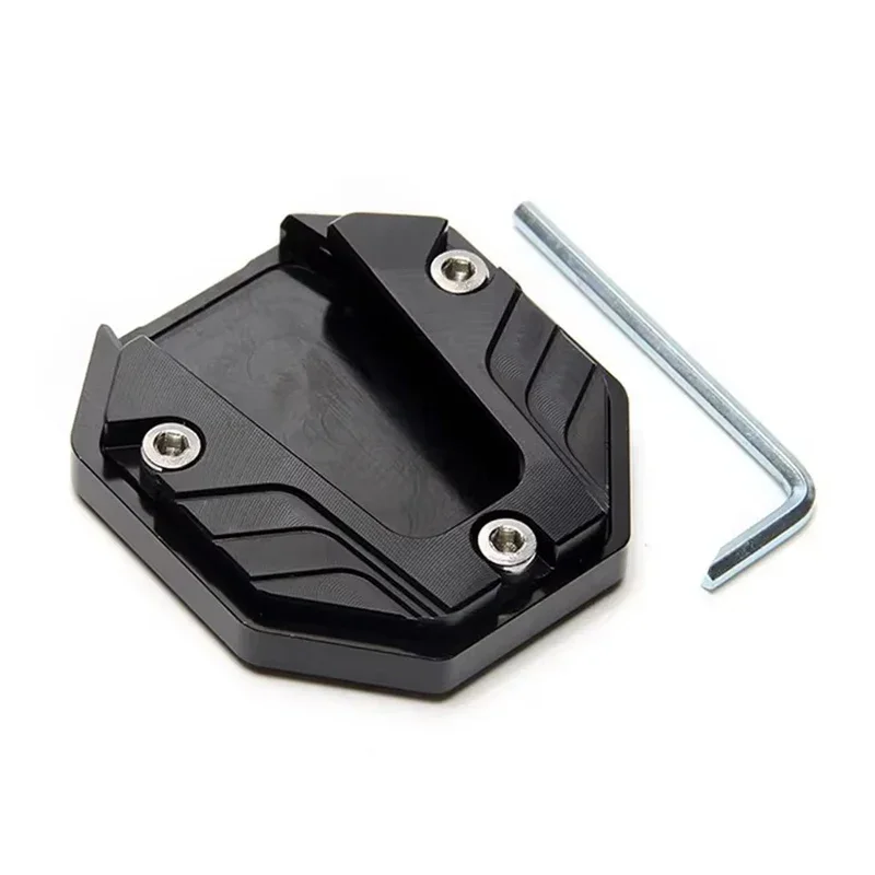 AliExpress NONE Scooter Motorcycle Bike Accessories Extension Foot Pad Support Plate Aluminum Alloy Motorcycle Bike Kickstand Foot Side Stand