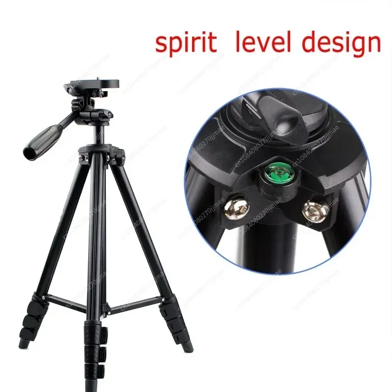 SV101 Photography Tripod, Telescope Tripod, Aluminum Alloy 1.38m