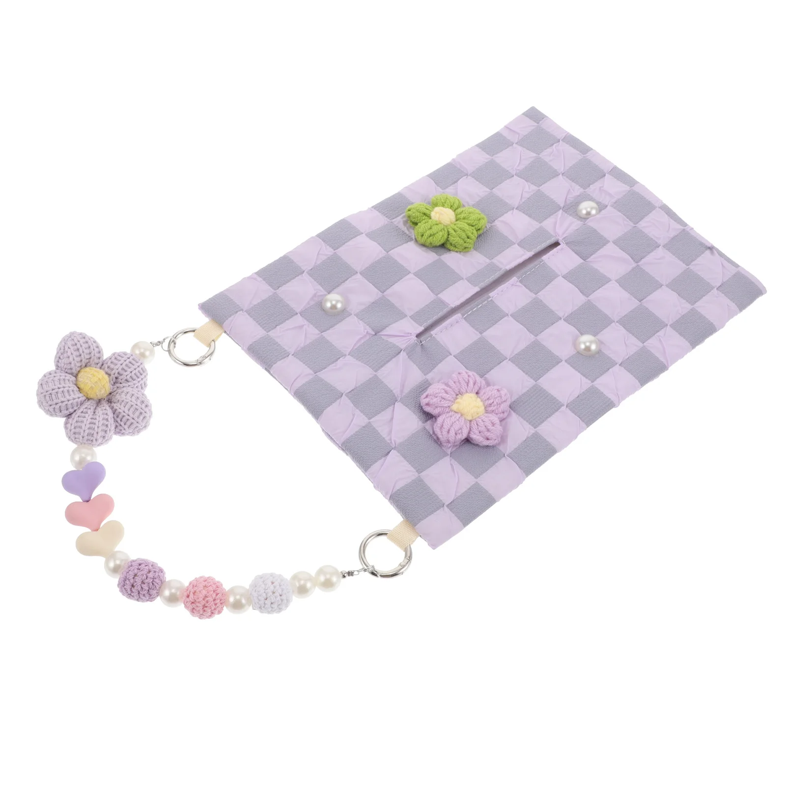 

Creative Car Tissue Box with Built-in Garbage Bin Portable Tissue Dispenser for Vehicle Organizers Travel Camping Outings