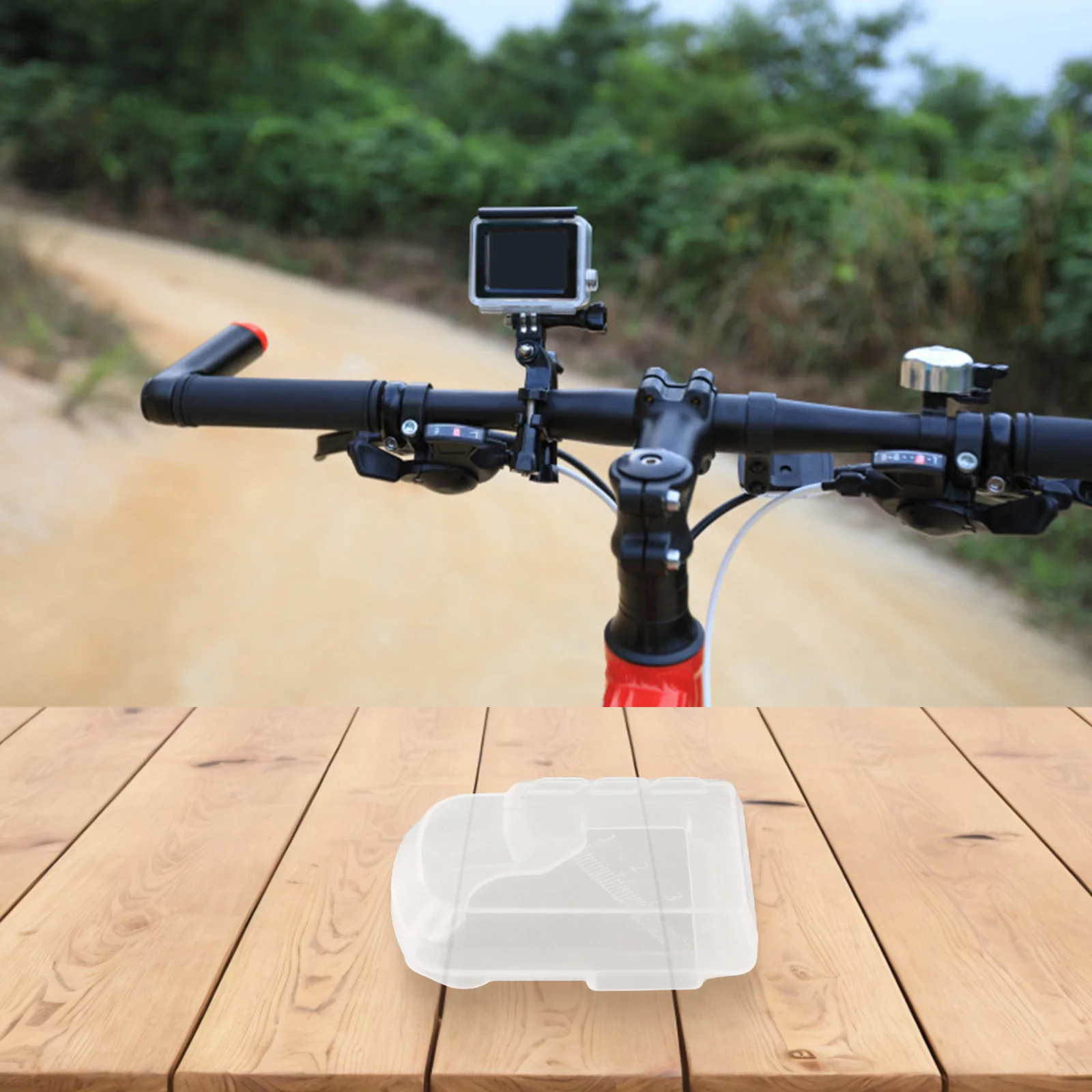 Funda de silicona de aproximadamente 6,1x4,9x1,5 cm, resistente al estiramiento, funda impermeable para patinete, protección efectiva resistente al desgaste