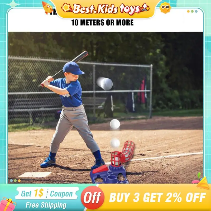3 IN 1 슈팅 야구 게임 발 투석기 발사기 어린이 부모-자식 대화 형 야외 스포츠 기술 교육 완구